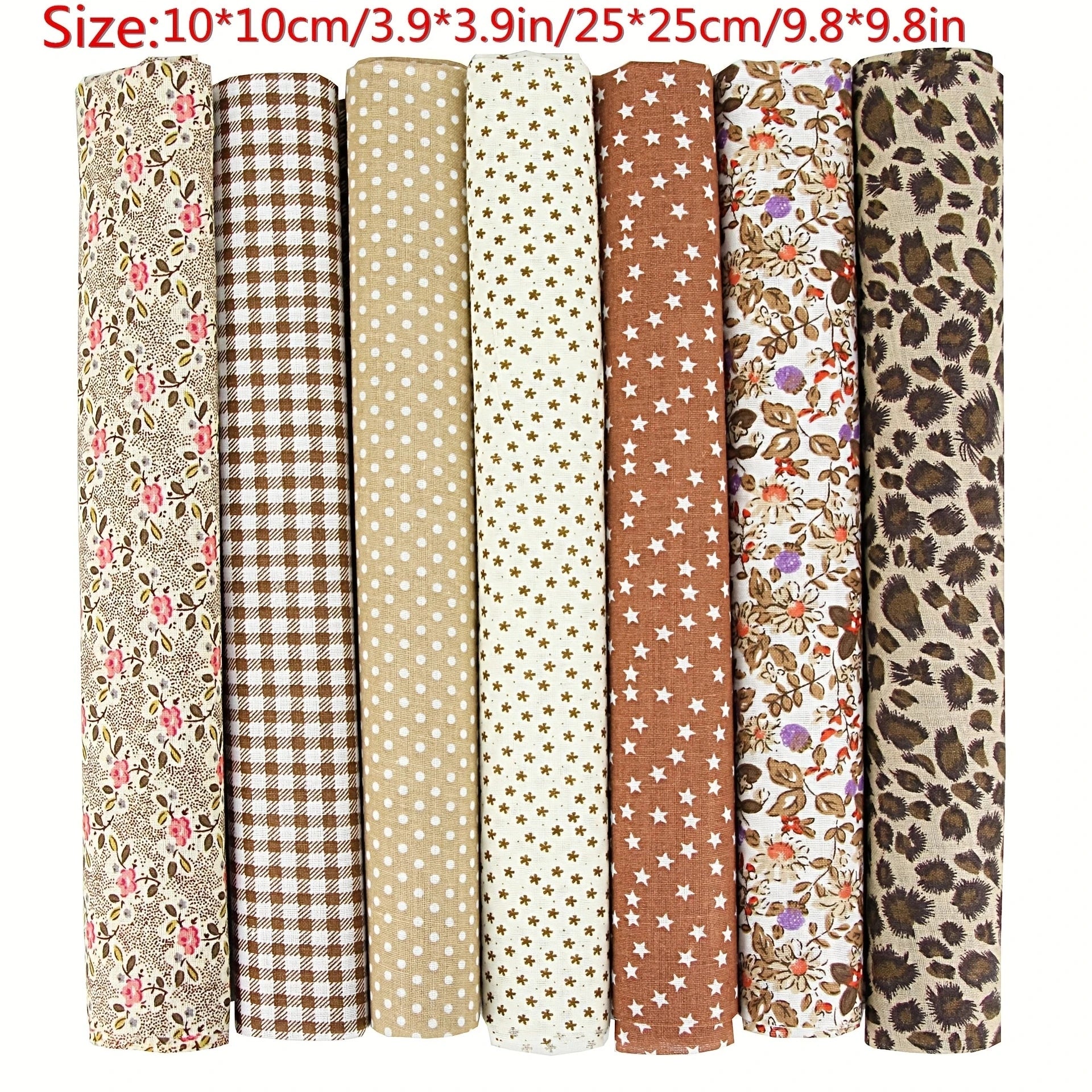 56pcs Floral Small Patchwork Multicolor Cloth Set Cloth For DIY Sewing ,quilting.