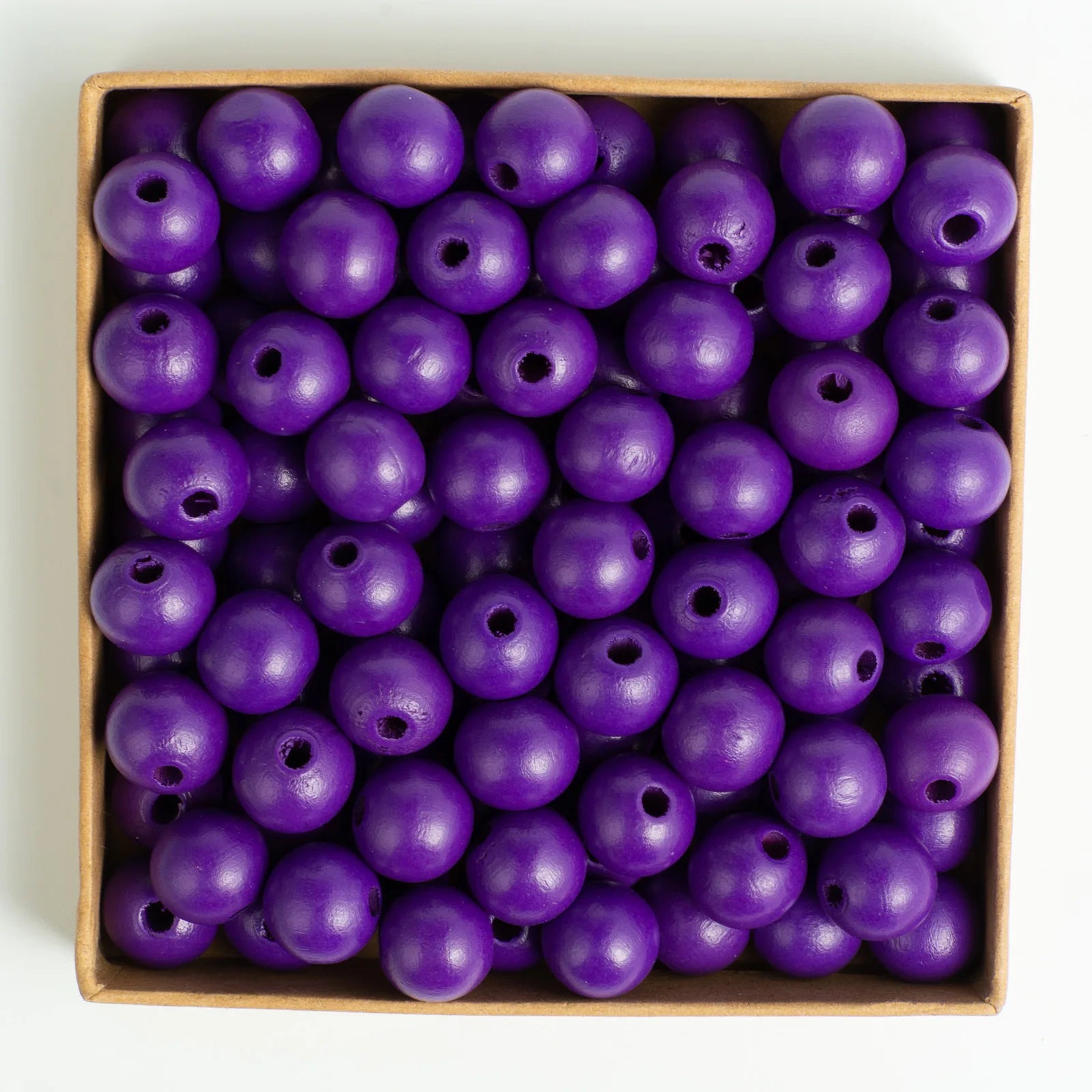 Wooden Beads Multi Colors Round Shaped DIY Craft Bracelet Necklaces Jewelry Accessories