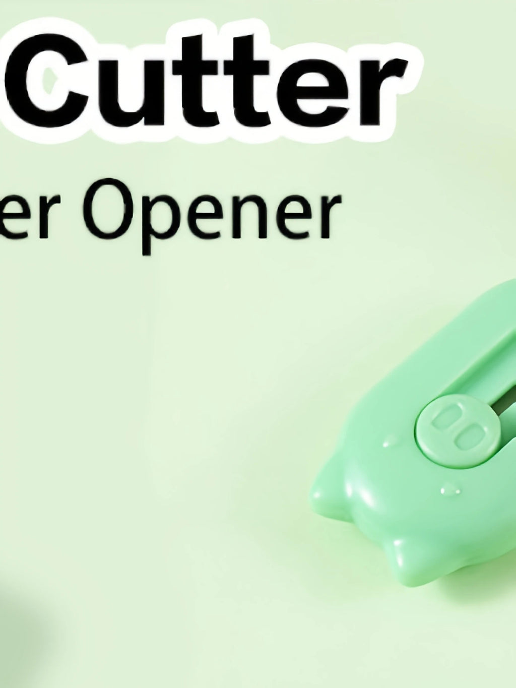 4pcs mini unboxing knives with retractable letter openers
