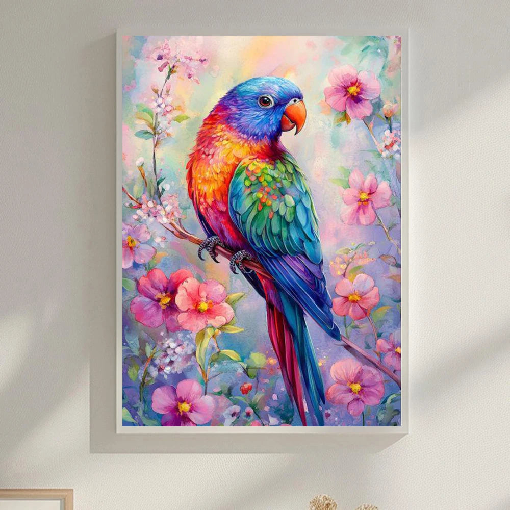 6 Kinds Of Patterns Scenery Animals Diamond Painting Art Kits 5D