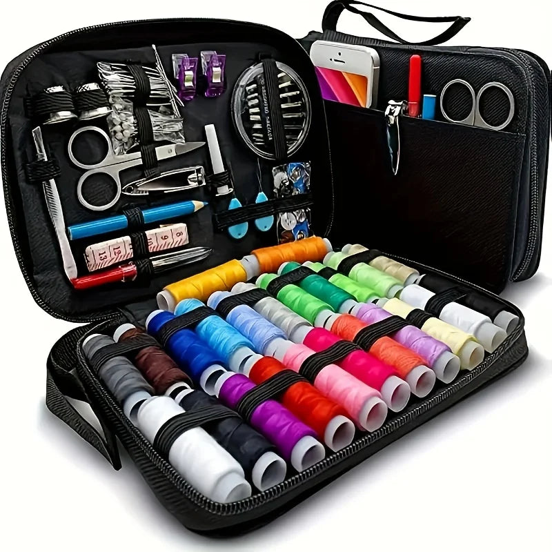 Complete Home Sewing Kit DIY Upholstery Rugs, Wallets, Pillows