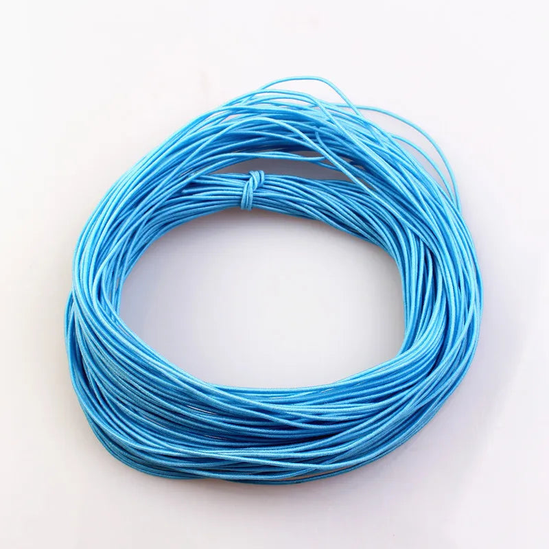Braided Elastic Cord Beading Threads Stretch String  Crafting Cords