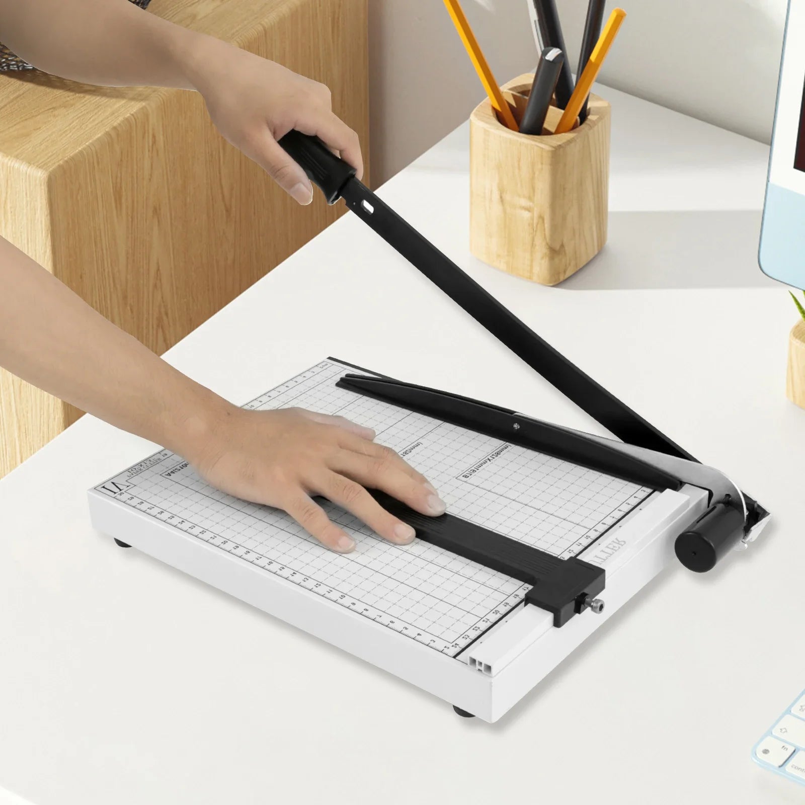 Multi-function Paper cutter, Trimming Knife Manual Office Supplies