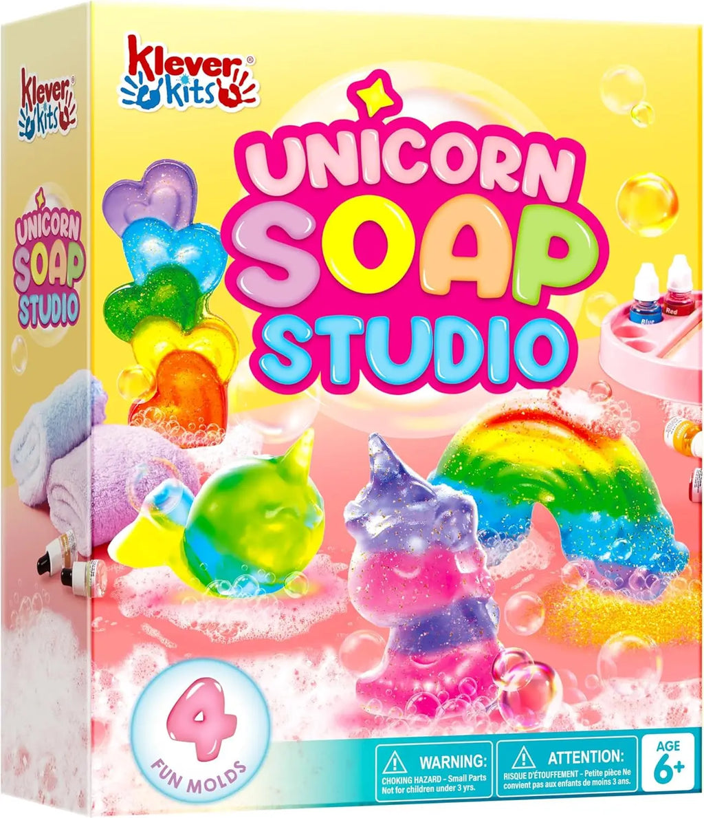 Unicorn Soap Making Kit Girl Crafts DIY Project for Kids Birthday Chirstmas Gift