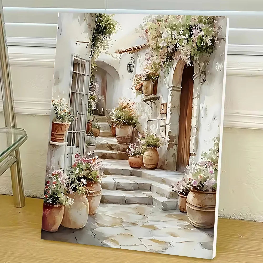 Scenery Diy Art Paint By Numbers For Adult