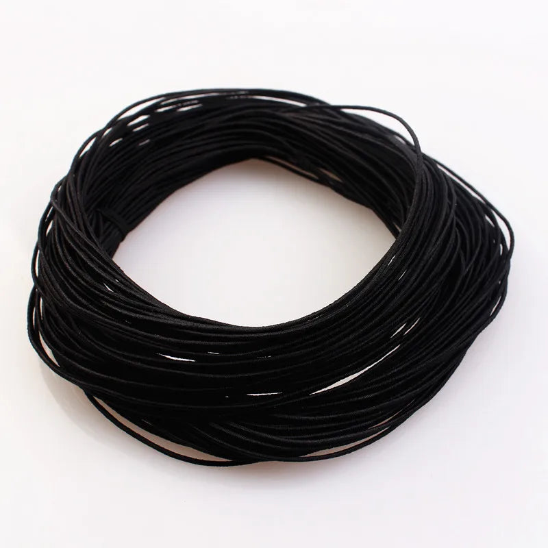 Braided Elastic Cord Beading Threads Stretch String  Crafting Cords