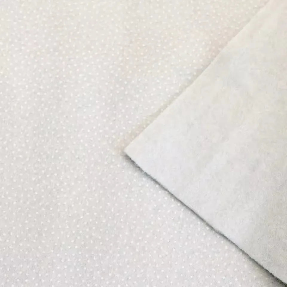 110gsm50*100cm Single Side Adhesive Cotton Batting  Filler Perfect For Purse Craft DIY Fabric