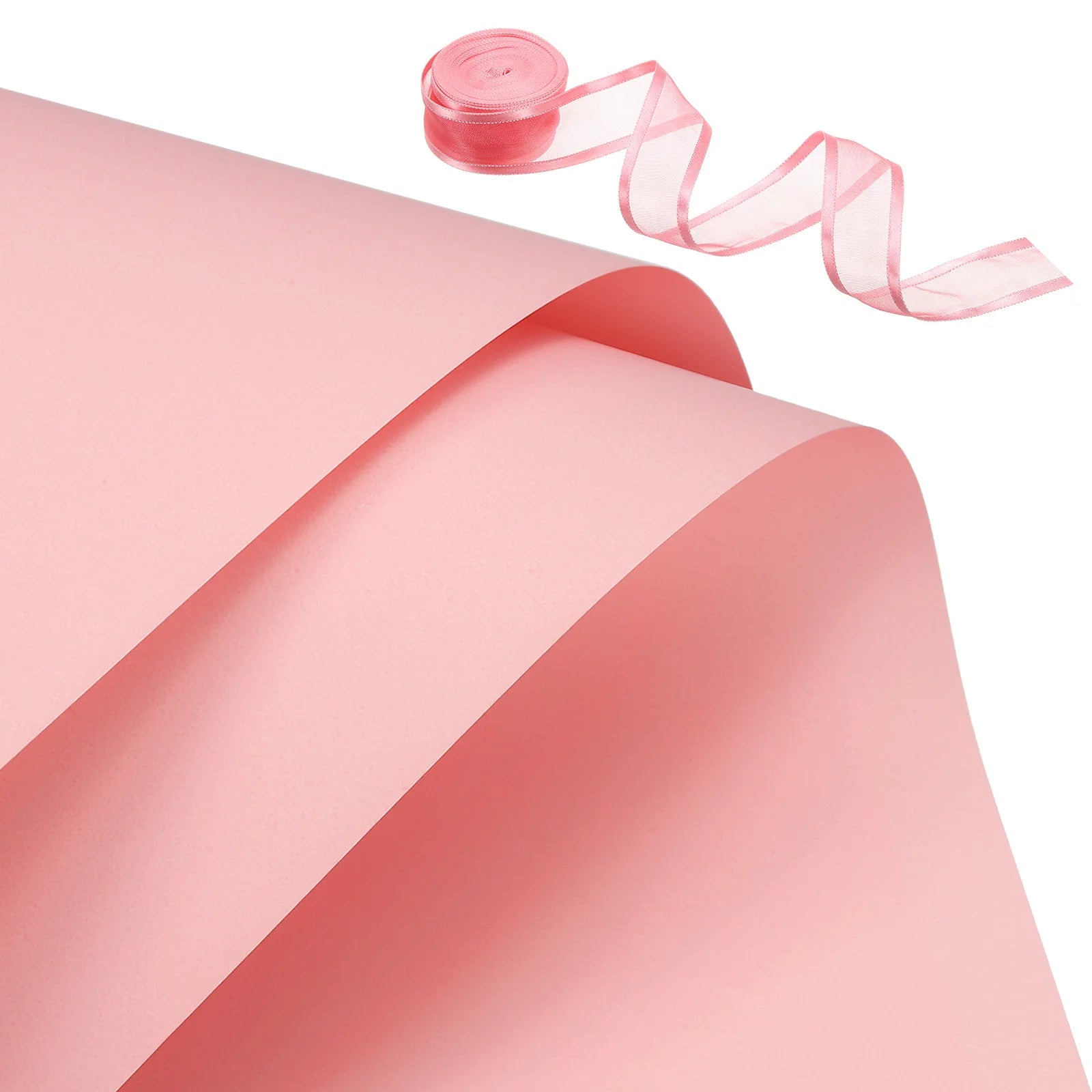 20 Sheets Flower Wrapping Paper Waterproof Flower Paper