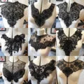 1 Colorful Embroidery Lace DIY Ladies Wedding Dress ,Clothing, Fabric ,Cradle ,