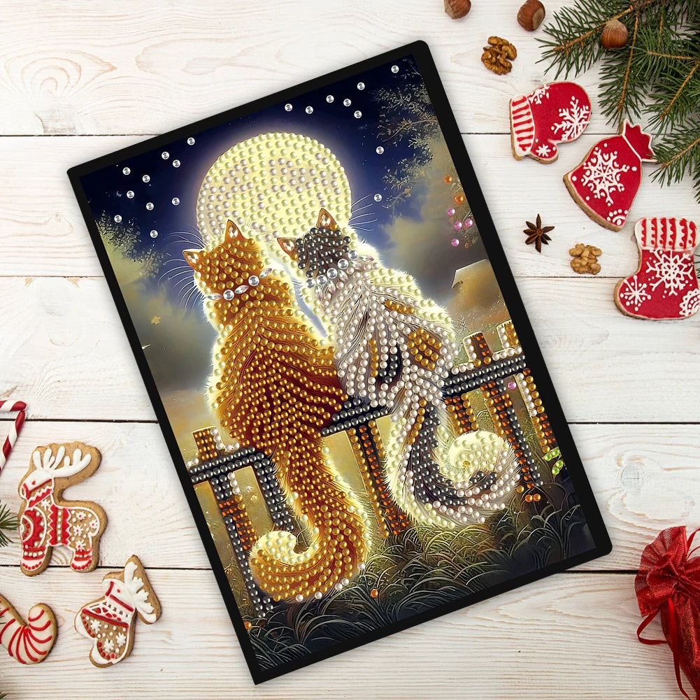 New 50-Page A5 Size 5D DIY Diamond Art Painting Notebook Kit