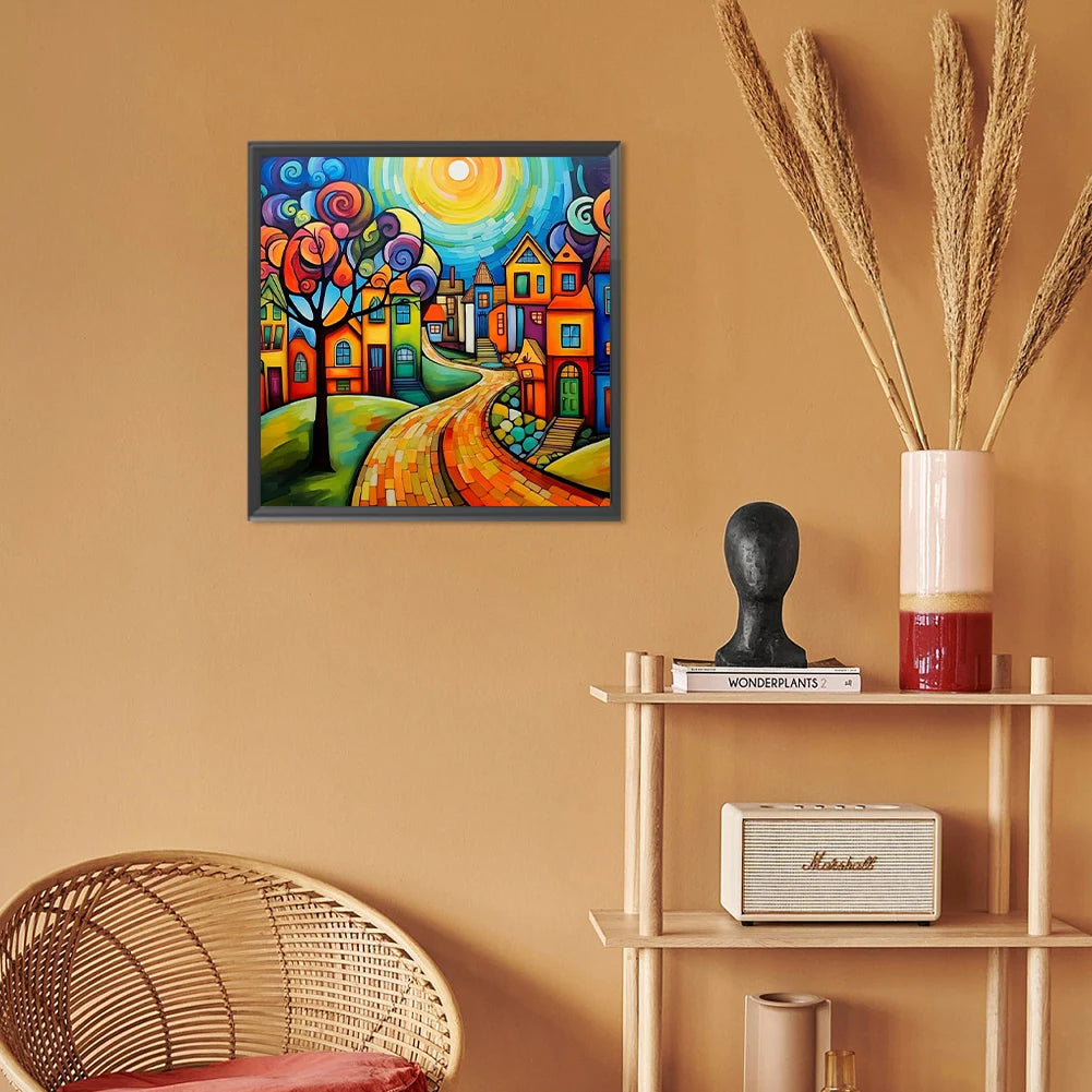 New 5D Diamond Painting Street Shops