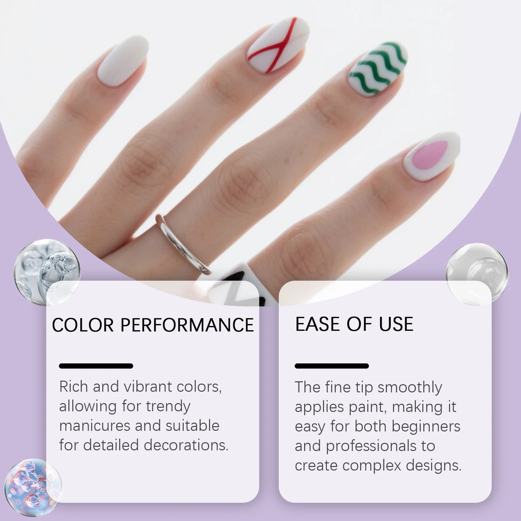 Nail Acrylic Graffiti Pen Drying Acrylic Paint Markers