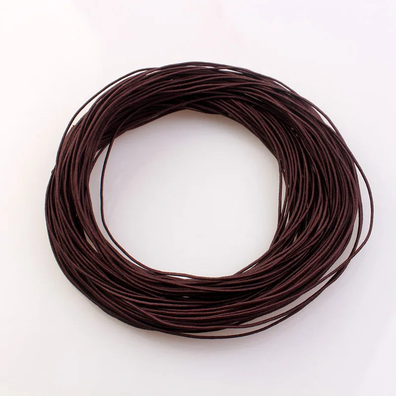 Braided Elastic Cord Beading Threads Stretch String  Crafting Cords