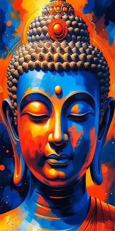 Abstract Buddha Large Size DIY Diamond Painting New Collection.