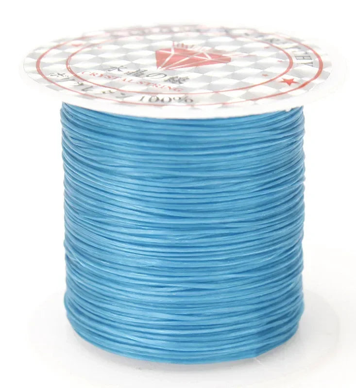 10M/Roll Strong Elastic Crystal Beading Cord for Bracelets Stretch Thread