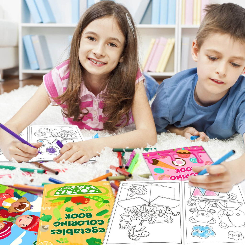 48 Pack Small Coloring Books for Kids Ages 4-8, 8-12, Bulk Coloring Books for Kids, Kids Birthday Party Gifts Classroom