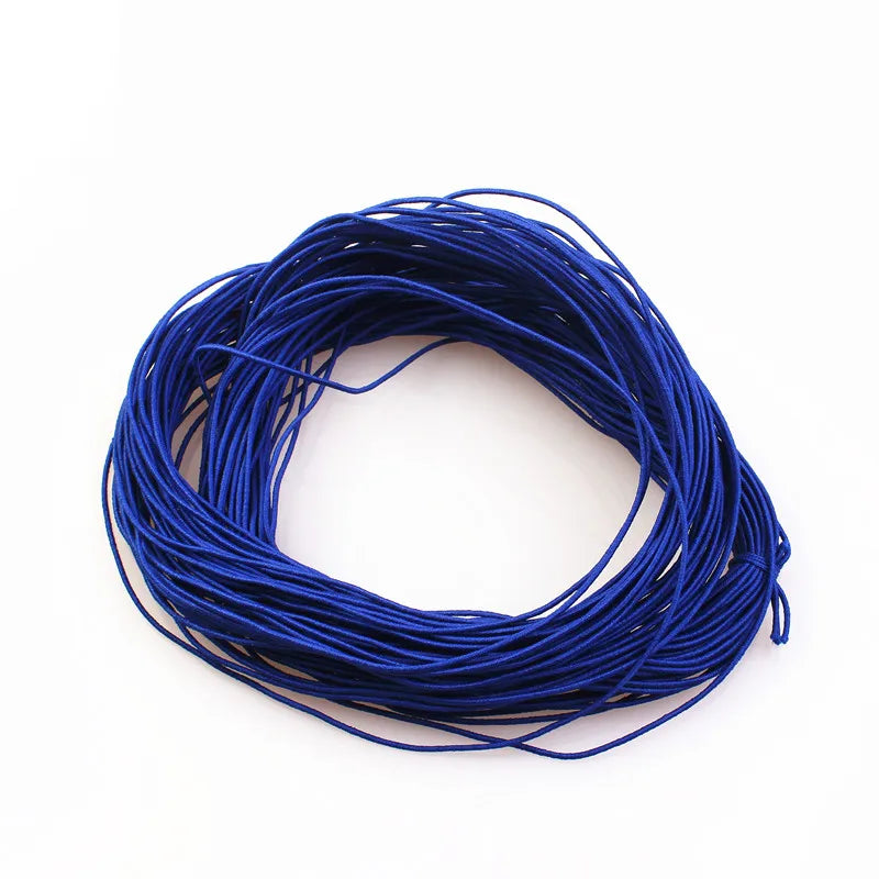 Braided Elastic Cord Beading Threads Stretch String  Crafting Cords
