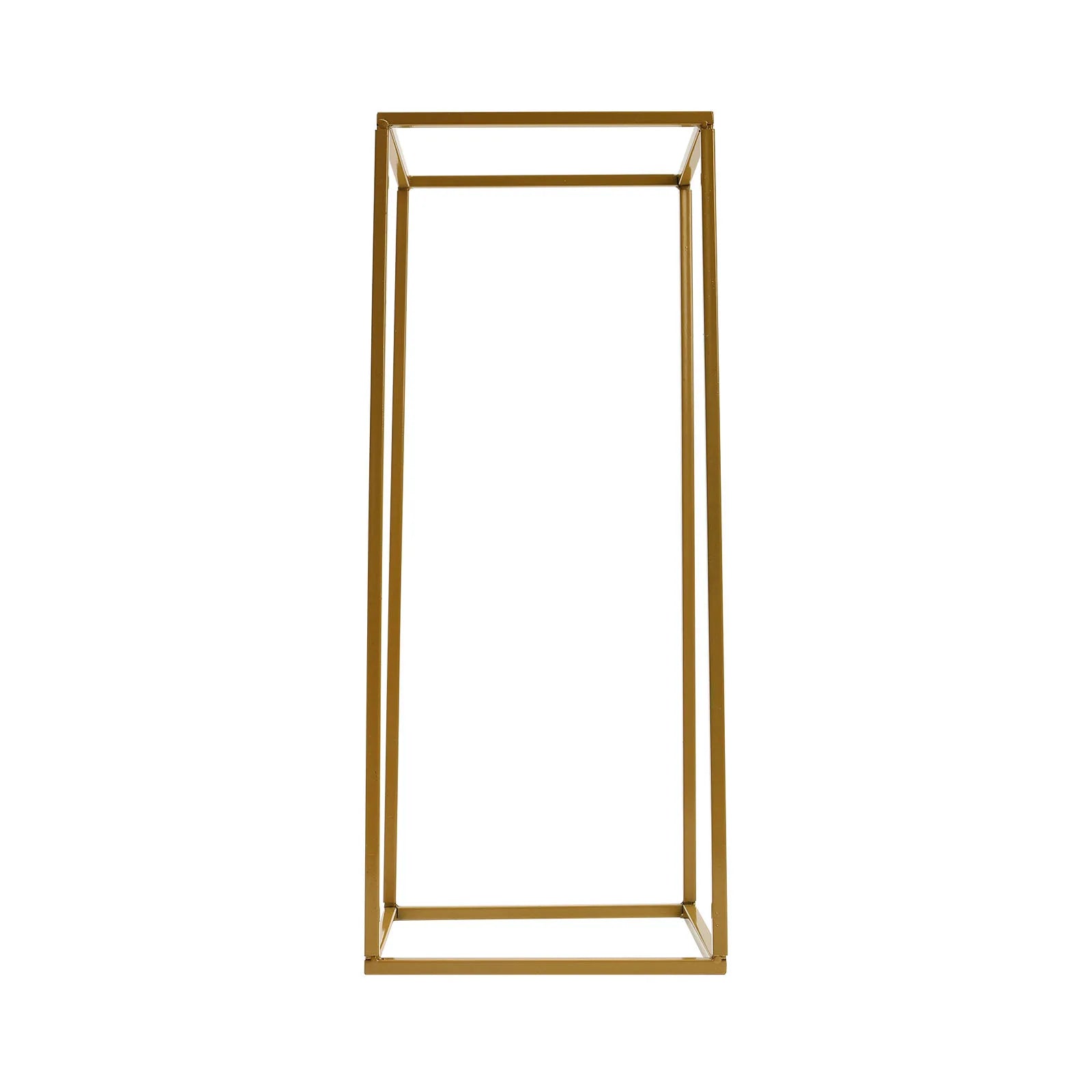 4 Piece Gold 
Flower Stand Set  Tall  DIY Decoration Holder