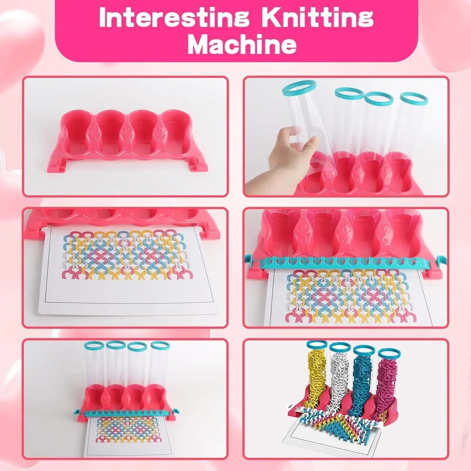 DIY Toys Puzzle Creative Ribbon Woven Hand Ropes