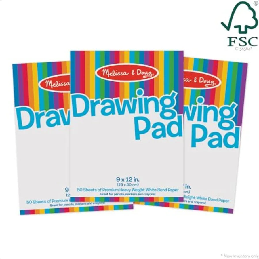 Drawing Paper Sketch Pad 3Pack
