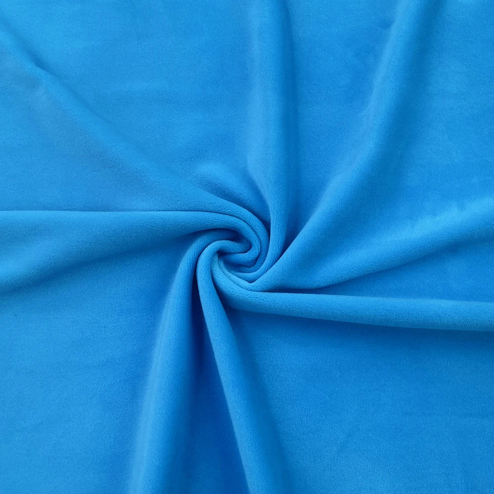 2024 Small Size 50x50cm Squishy Mochi Stetch Minky Fabric 95% Polyester 5% Spandex Stretch 4 Side Plush Fabric For Diy SewingToy