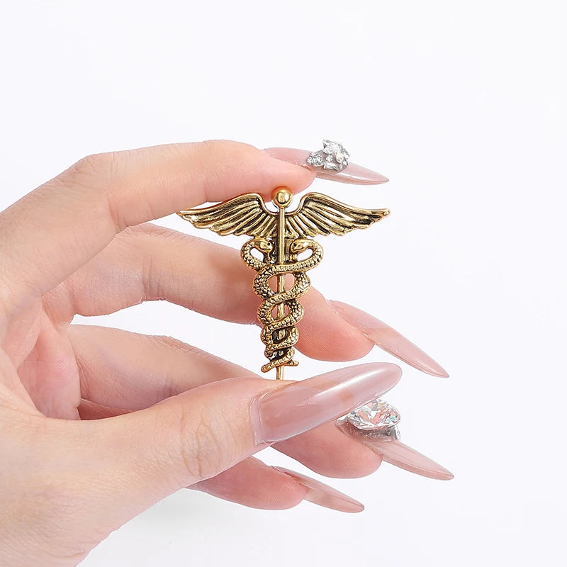 Custom Medicine Symbol Brooches Lapel Badges  Animal Jewelry Gift for Doctor Nurse Friends