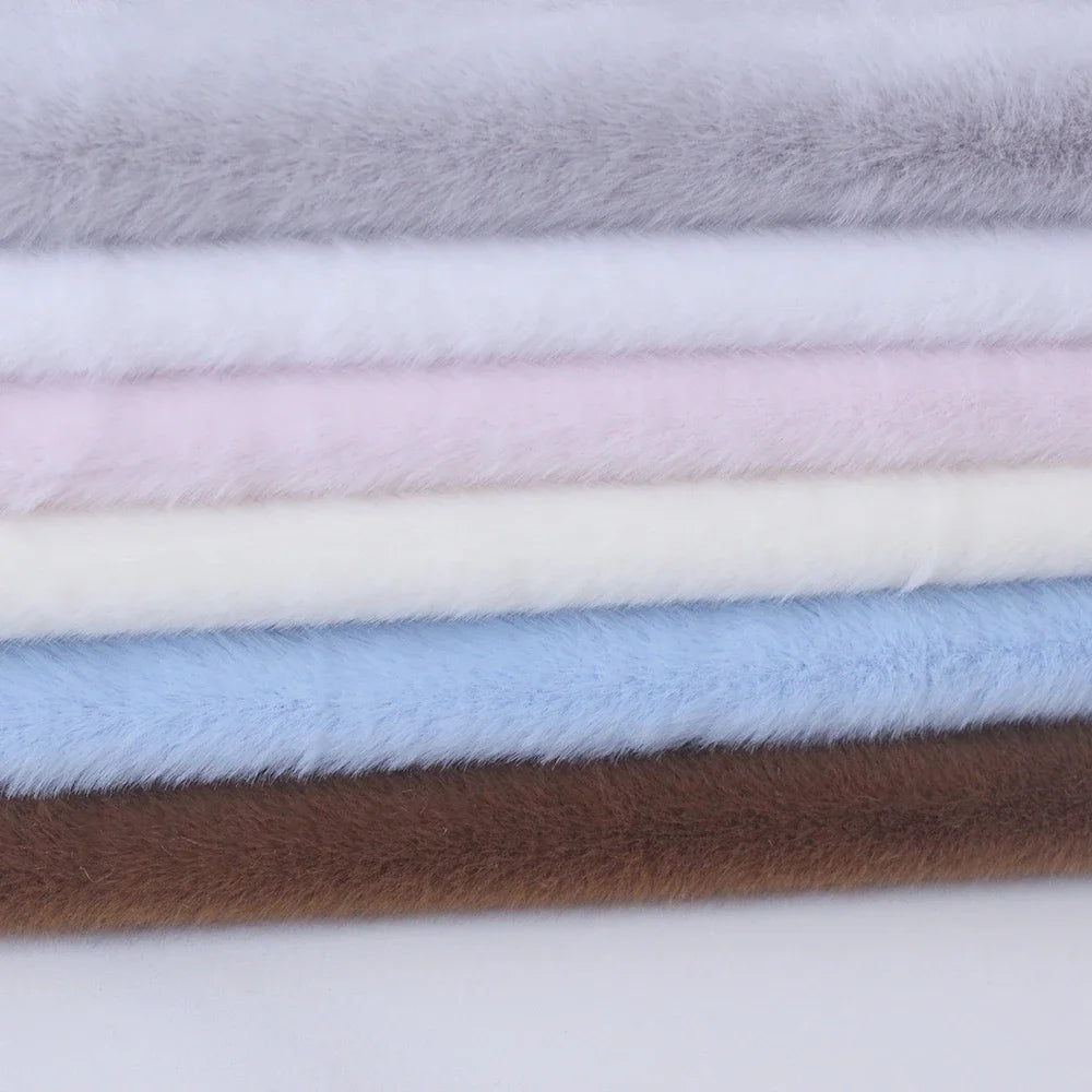 Plush Encryption Thickening fabric solid Solf Atrtificial