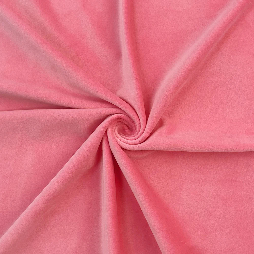 2024 Small Size 50x50cm Squishy Mochi Stetch Minky Fabric 95% Polyester 5% Spandex Stretch 4 Side Plush Fabric For Diy SewingToy
