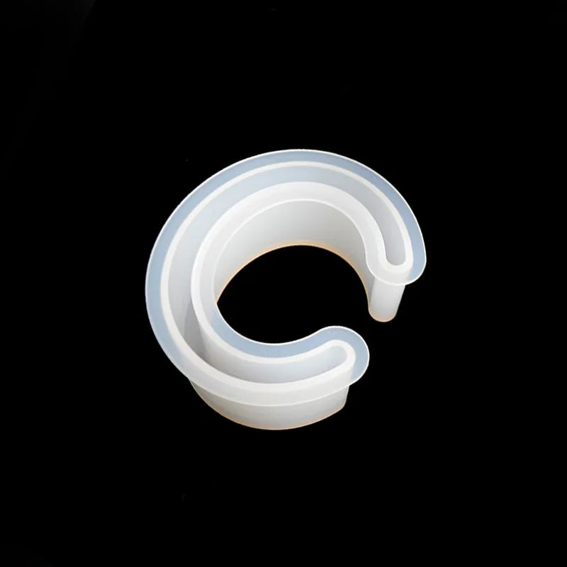1Pc Resin Bracelet Molds Molds Silicone Bangle