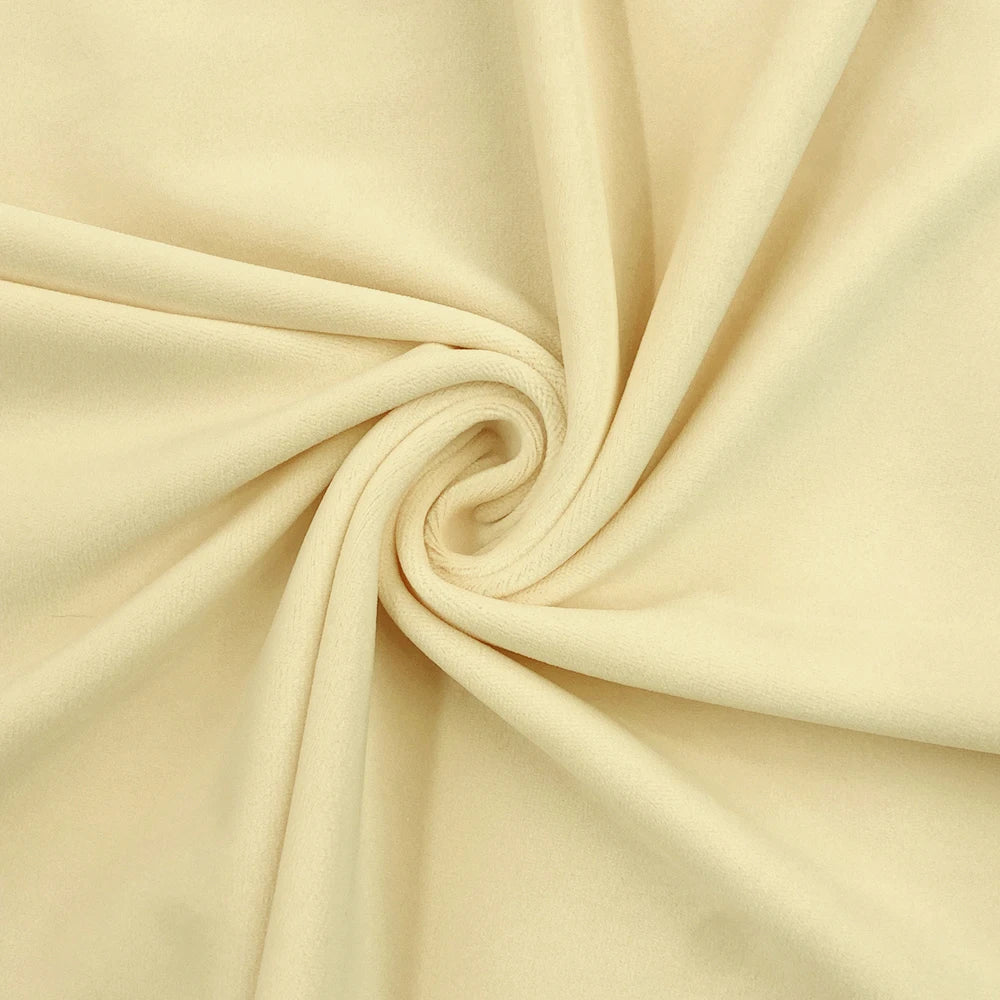 2024 Small Size 50x50cm Squishy Mochi Stetch Minky Fabric 95% Polyester 5% Spandex Stretch 4 Side Plush Fabric For Diy SewingToy
