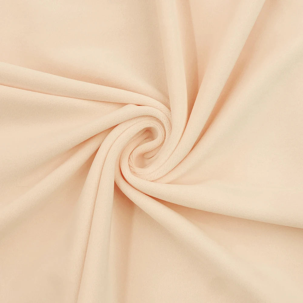 2024 Small Size 50x50cm Squishy Mochi Stetch Minky Fabric 95% Polyester 5% Spandex Stretch 4 Side Plush Fabric For Diy SewingToy