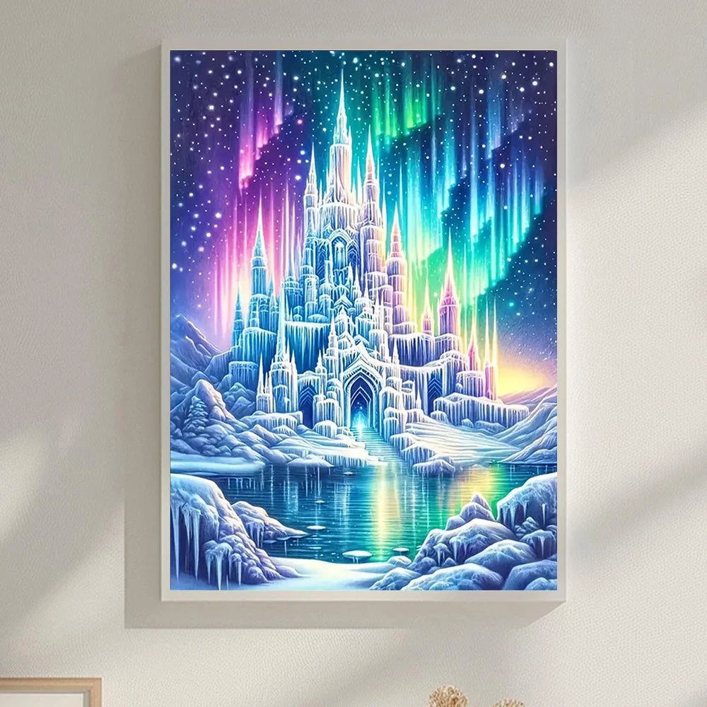 6 Kinds Of Patterns Scenery Diamond Painting Art Kits