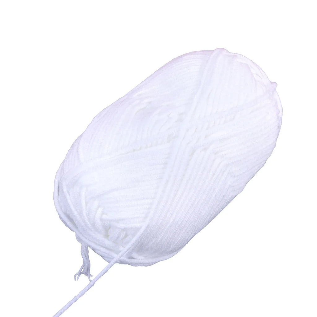 50g Milk  Crochet Knitting Wool Yarn Warm