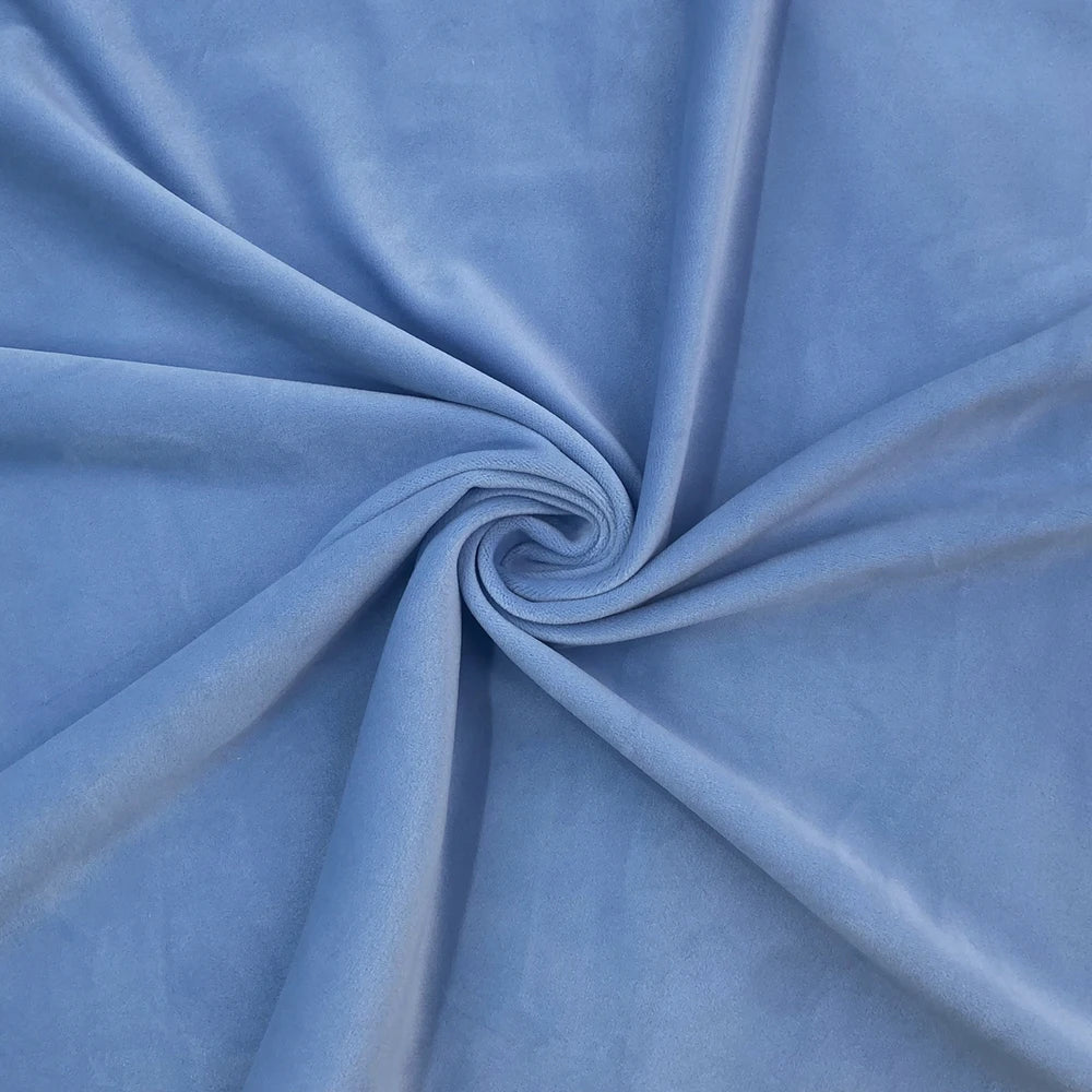 2024 Small Size 50x50cm Squishy Mochi Stetch Minky Fabric 95% Polyester 5% Spandex Stretch 4 Side Plush Fabric For Diy SewingToy