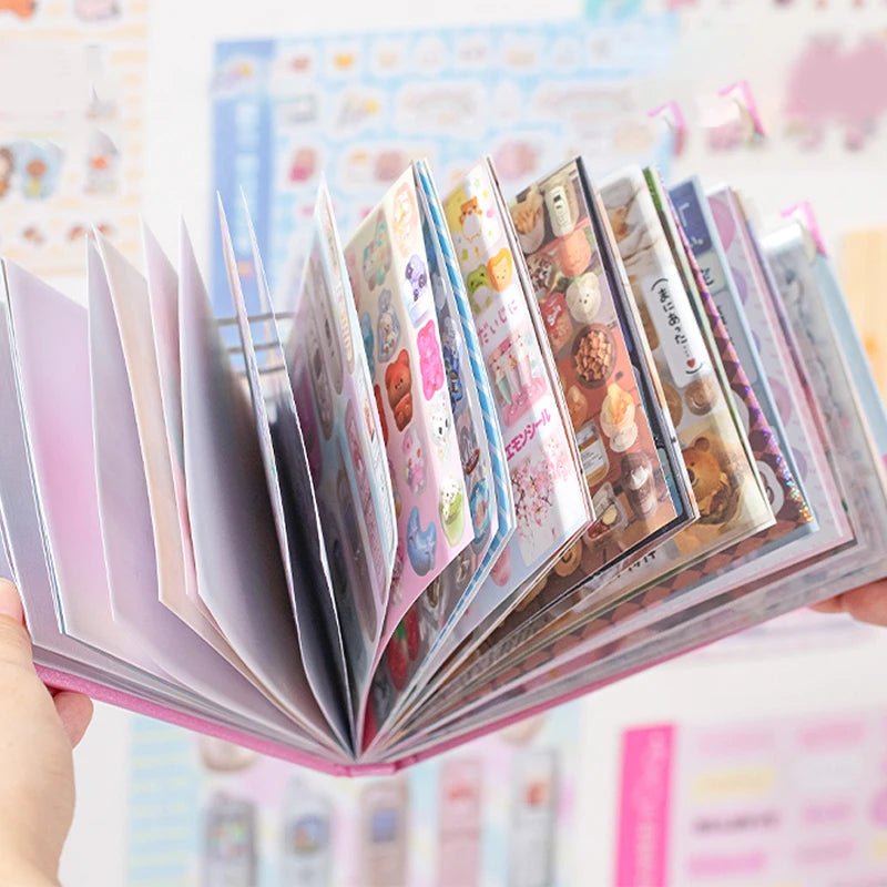 72Pcs/bag Good Mood Maker Cut Film Sticker Book