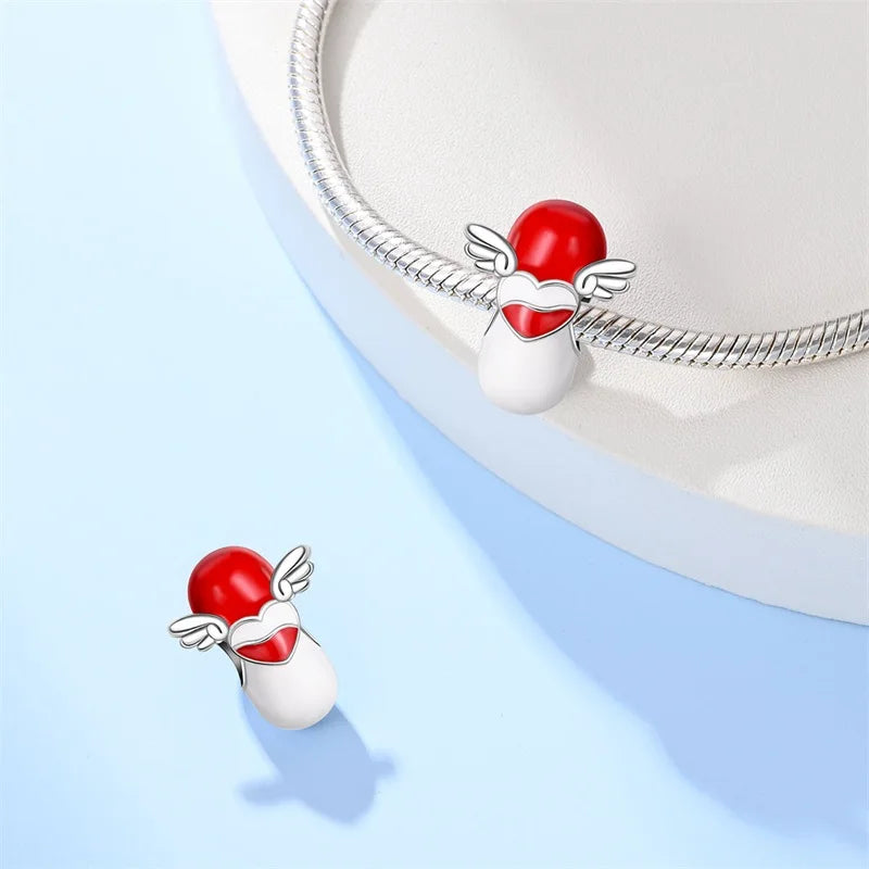 Original 925 Sterling Silver Charm Beads Medical Series