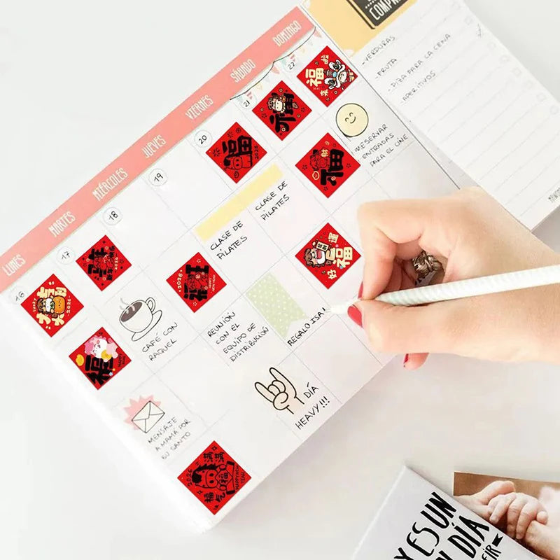 2026 Year of the Horse Seal Stickers - Envelope Seals ,Lucky Gift for Lunar New Year