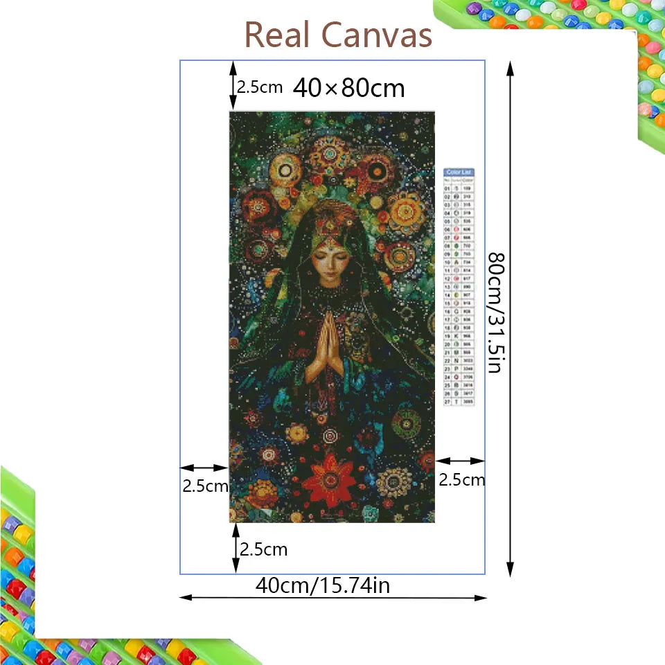 Diamond Painting Art DIY Mosaic Women Flower and Bird Embroidery Cross Stitch 5D Round Square Rhinestone Home Wall Decoration