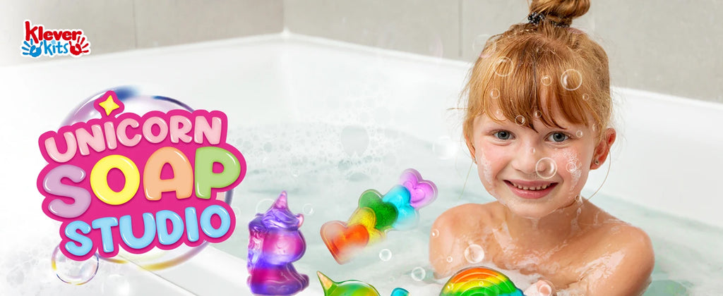 Unicorn Soap Making Kit Girl Crafts DIY Project for Kids Birthday Chirstmas Gift