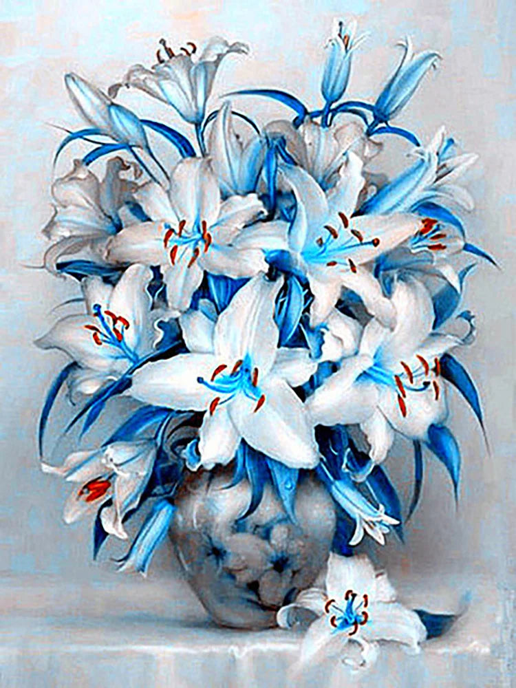 5D 120 Colors AB Fairy Dust Diamond Painting Flowers Mosaic Kits Full Square Round Embroidery DIY Gift Home Decoration