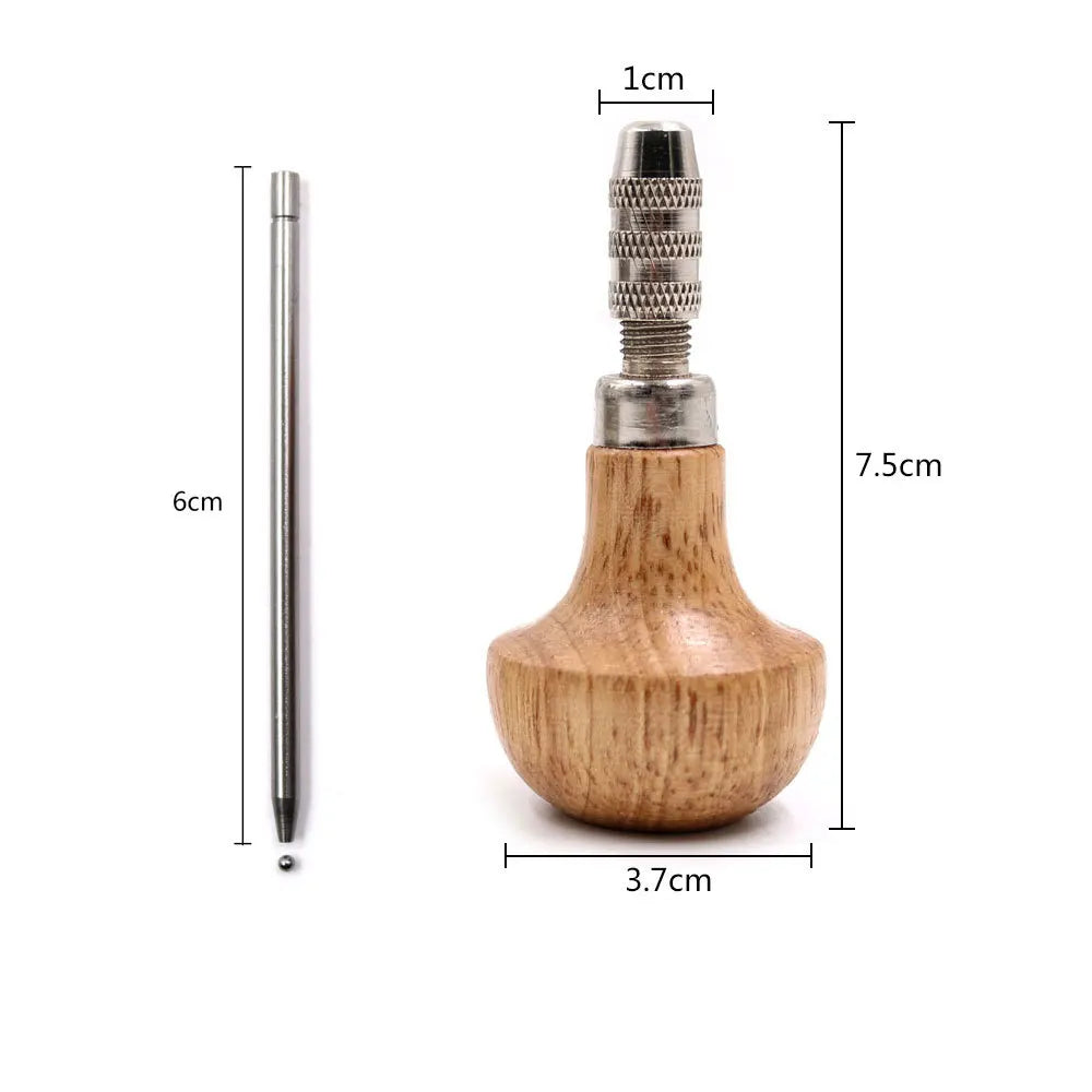23Pcs/set Beading Tool Diamond Stone Pearl Grain Wood Handle