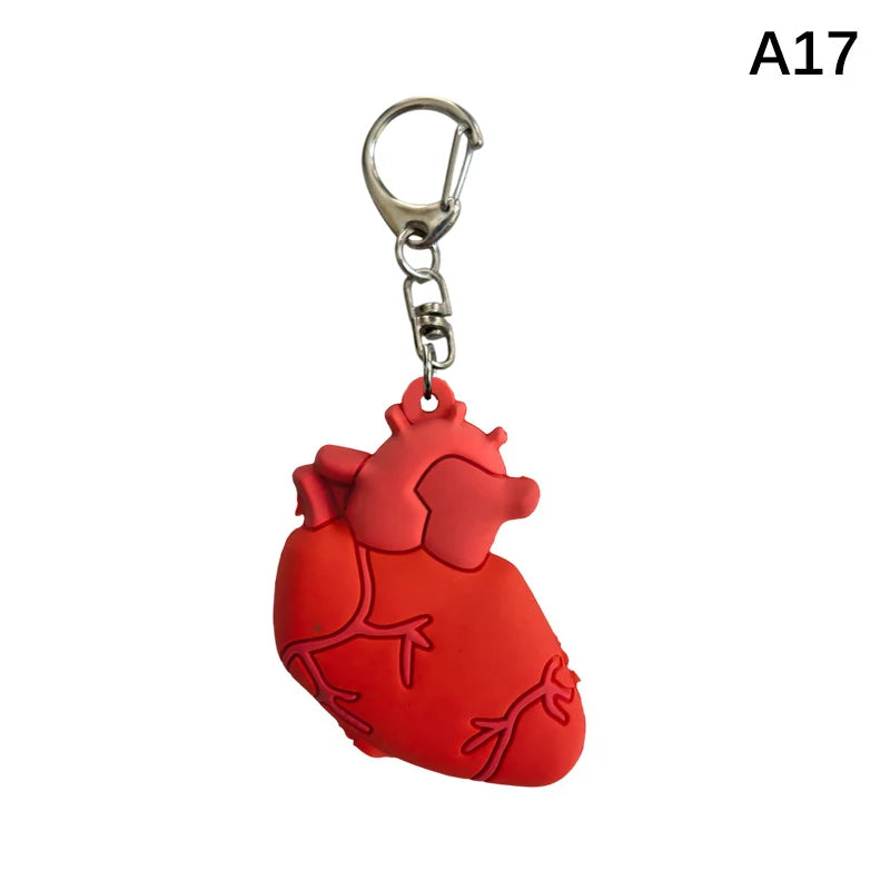 1PCS PVC Ampoule Bottle Opener Keychain Syringe-Shaped Cutter Nurse Doctor Aid Medication Vial Breaker Tool