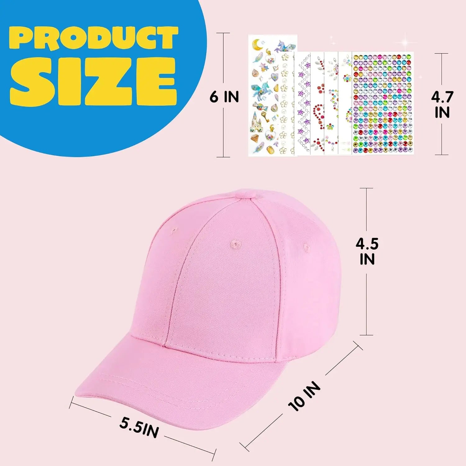 JOYFY DecorateYour Own Baseball Cap