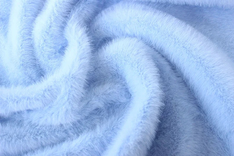 Plush Encryption Thickening fabric solid Solf Atrtificial