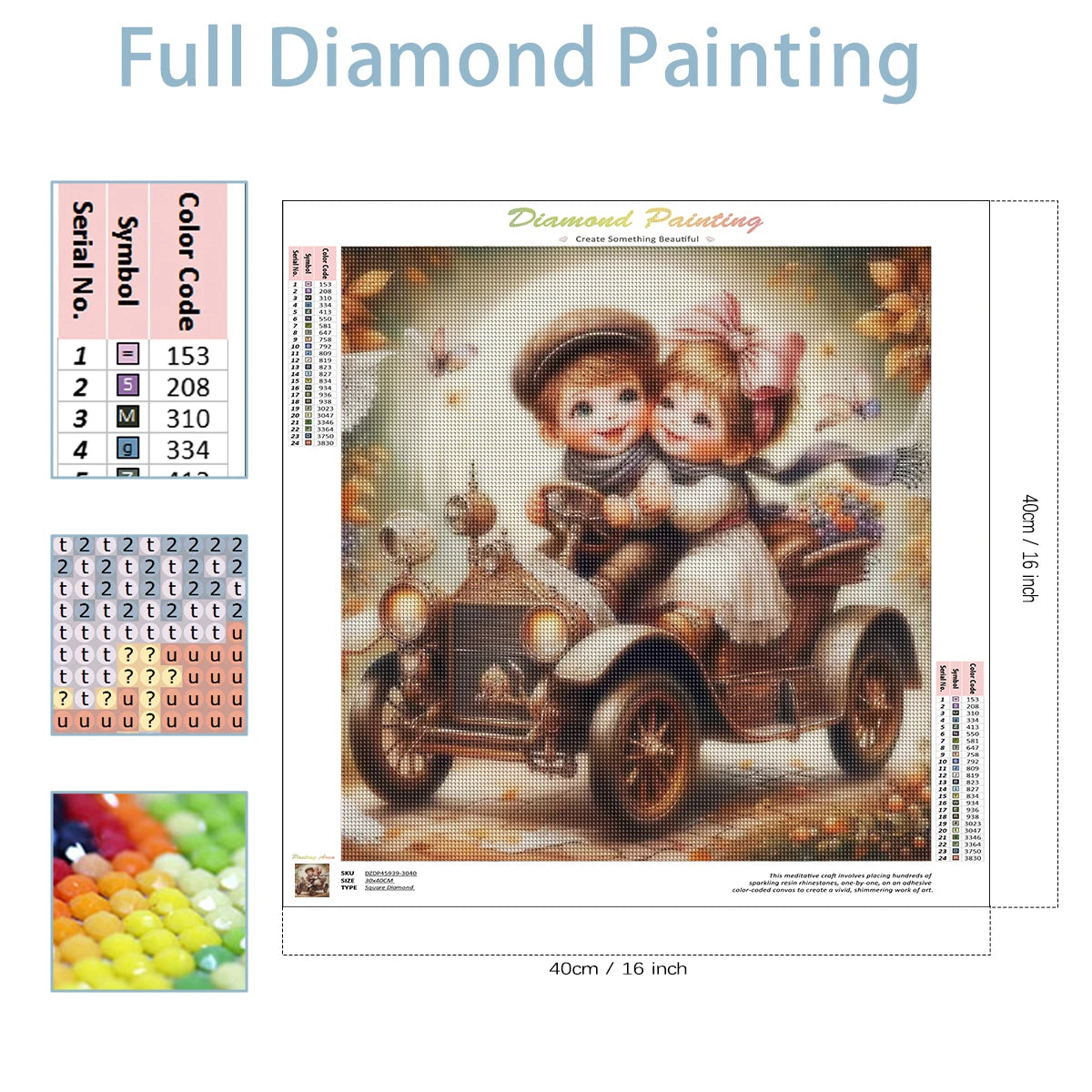 DIY Diamond Painting Library Scenery Full Diamond Mosaic Art Rhinestone Landscape Home Decoration
