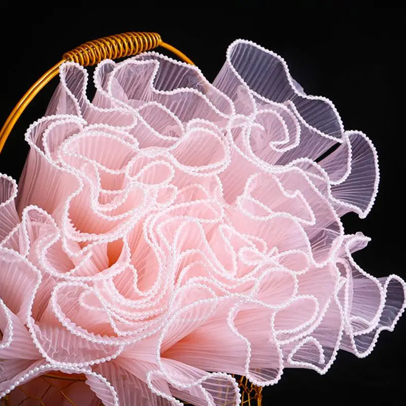 28cmx4yard Flower  Pearl Wave Yarn Pearl Wave Yarn