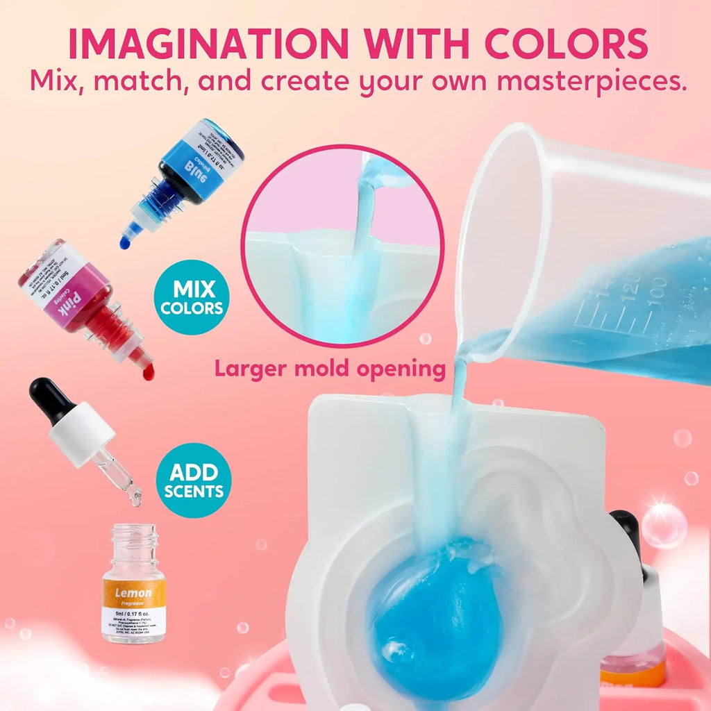 Unicorn Soap Making Kit Girl Crafts DIY Project for Kids Birthday Chirstmas Gift