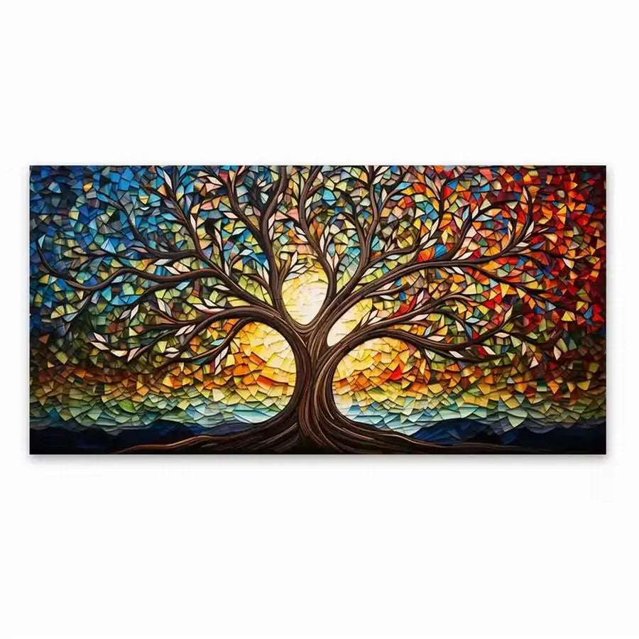 Tree of Life Large Size Diamond art painting Mythology Gift 220x110cm.