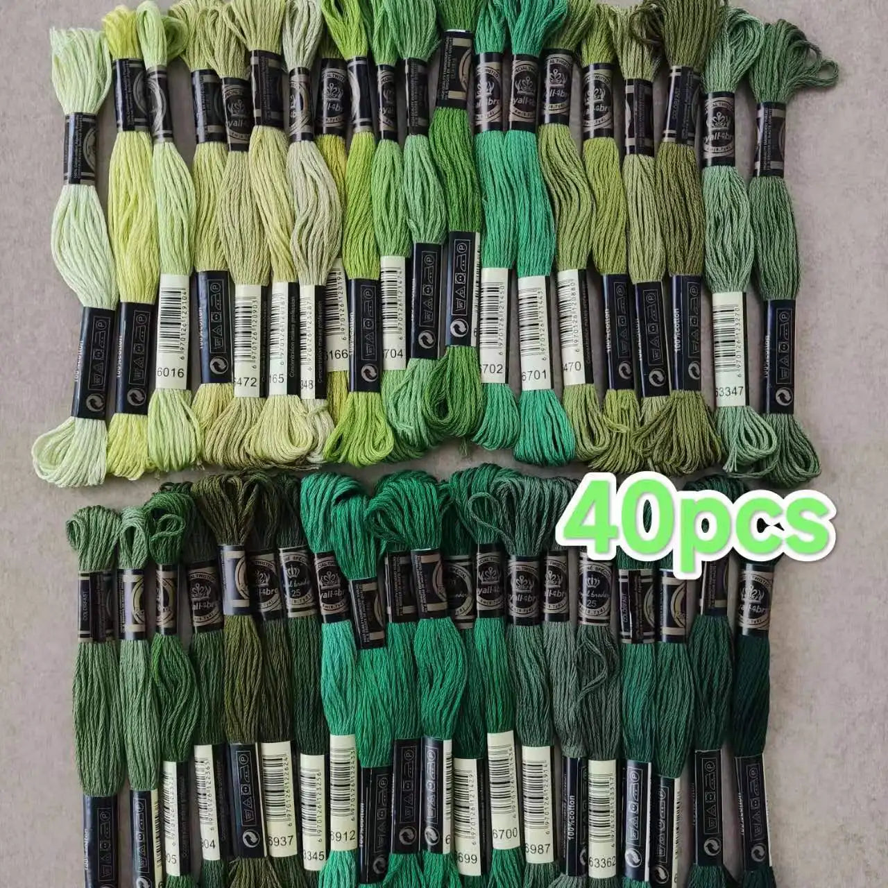 High Quality Cross stitch Floss Embroidery thread ,447 color