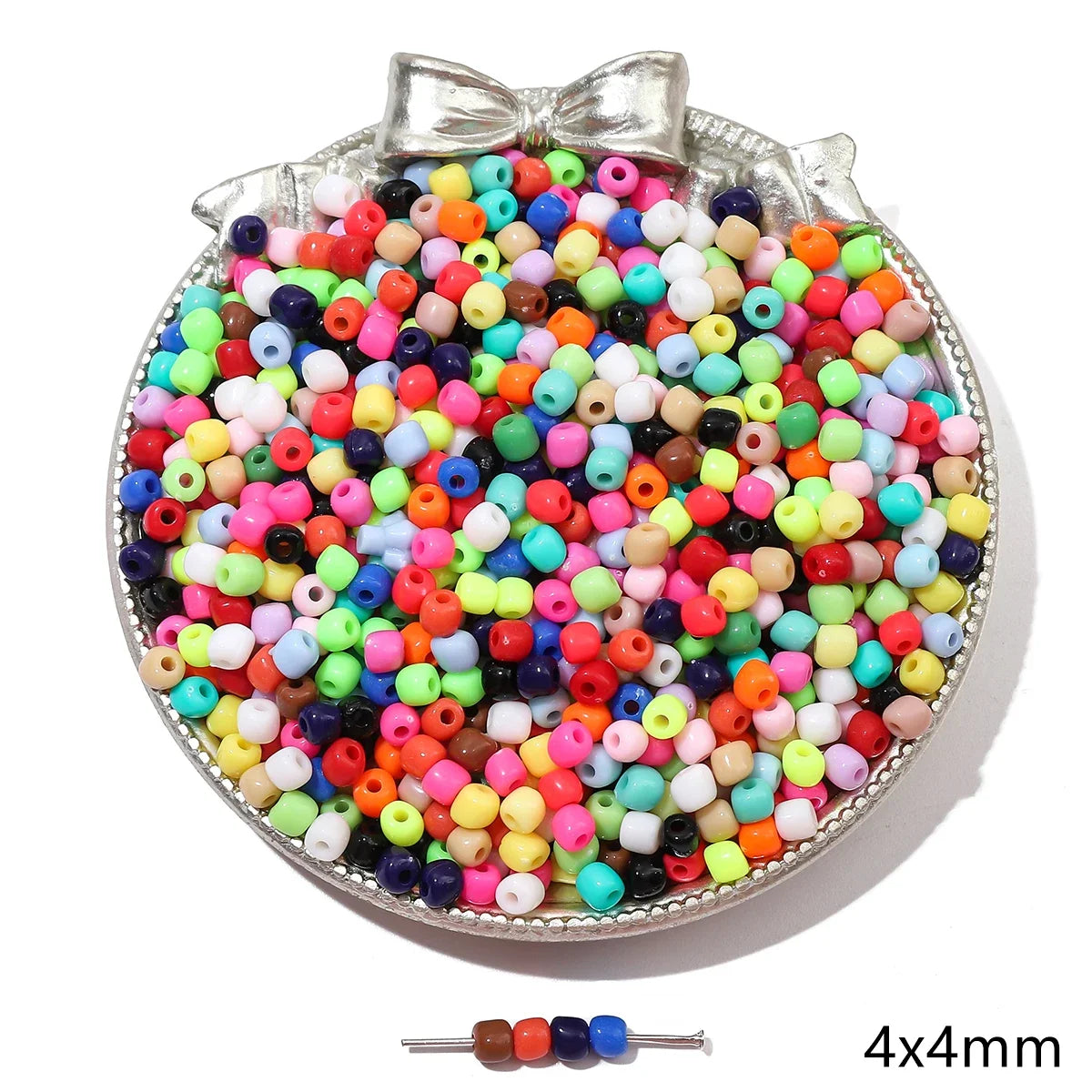 About 20-200Pcs acrylic solid colored beads, butterflies, pentagonal stars, love beads